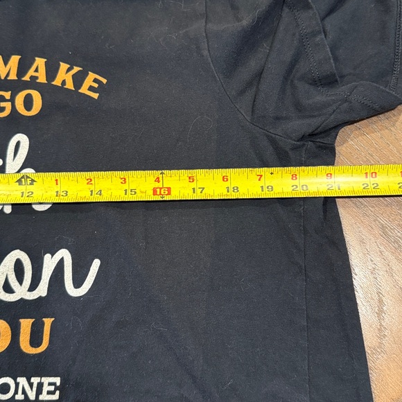 Yellowstone Black Womens T-Shirt with Bold Text - Picture 6 of 7